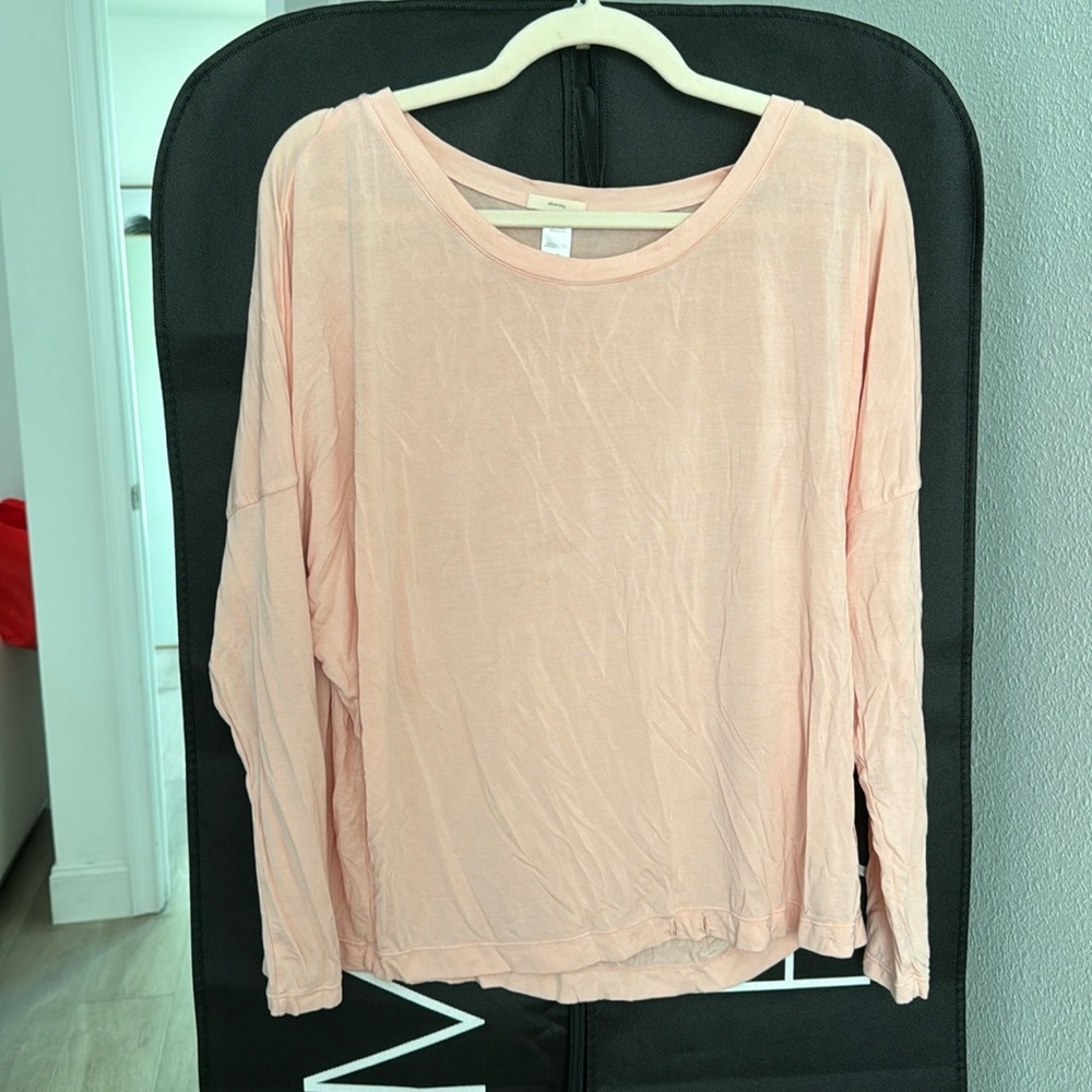 Eberjey - lightweight pink pyjama top